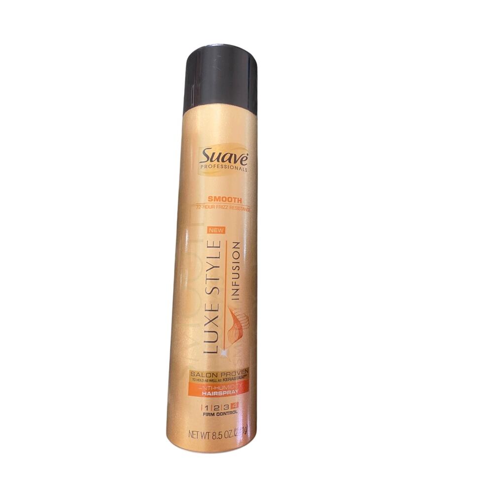 Suave Professionals Luxe Style Infusion Smooth Anti-Humidity Hairspray HTF